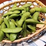 七福笑店えべっさん - ■茹でたて茶豆