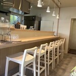 beiju #酵素玄米からはじまる - カウンター席（コンセントあり）
