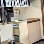 まこと食堂 - メニューは短冊から