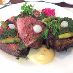 ビストロ ダイア - 2014.07　超巨大ステーキ（笑）