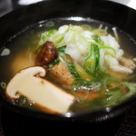 くろぎ - 御椀 鱧煮麺 冬瓜