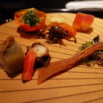 くろぎ - 八寸 火取りばち子 季のもの色々