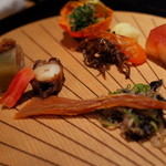 くろぎ - 八寸 火取りばち子 季のもの色々