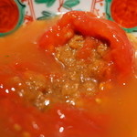 くろぎ - 炊合せ トマト 鴨肉