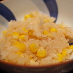 くろぎ - 食事 玉蜀黍豆御飯