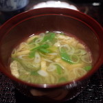 くろぎ - 味噌汁