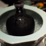 くろぎ - 日本酒はこんな感じで（くろぎのロゴ入り）