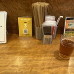 世界一暇なラーメン屋 - 席前