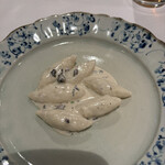 filo - 里芋ののニョッキの香茸クリームソース