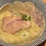 貝だし麺 きた田 - 蛤らぁ麺塩