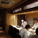 くろぎ - 厨房＆カウンター席