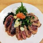 大船海鮮食堂 魚福 - まぐろホホ肉炙り