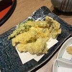 しら河 - うなぎ天ぷら