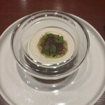 Archan - 聖護院カブのムースとホタテ貝　きのこのコンソメジュレ