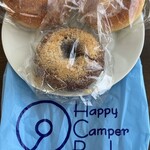 ハッピーキャンパーベーグル - くるみ、プレーン、チョコレート