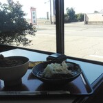 十阡萬 - ソースカツ丼ハーフ＆越前そばハーフ