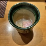 鮨 しゅんぺい - 金目鯛の出汁スープ