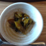 いのしか亭 - 漬物。