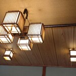 いのしか亭 - 照明も品があります。