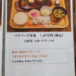 いのしか亭 - メニュー(その４)。