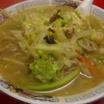 クリスマスらしく、クリスマス・タンメン。フランス語ならタンメン・ド・ノエル。