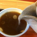 天徳 - 天徳・そば湯もおいしい