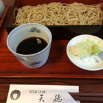 天徳・十割そば¥930