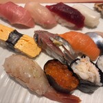 鮨政庭 - 寿司アップ