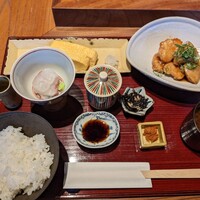 また吉 - ランチセットを頂きます
