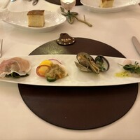 RISTORANTE REGA - 前菜4種の盛り合わせ