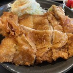 姨捨サービスエリア（上り線） - 山賊焼き定食