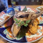 夜ノ焼魚 ちょーちょむすび - 