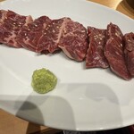 ライブ焼肉 てんぐ - 厚切りでジューシーな上ハラミ！
