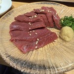 ライブ焼肉 てんぐ - 鮮度抜群のハートサシ！さっぱりして美味しい！