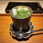 奥 - 熱々の茶碗蒸し