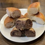 ハッピーキャンパーベーグル - 断面です