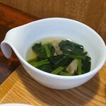 キッチン ブルー グローブ - 最後のスープ