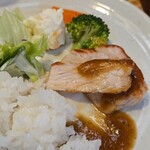 キッチン ブルー グローブ - そのまま、いただくか？