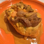 シェ・トト - オムレツ生ウニのせ