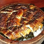 うなぎまぶしのアップ写真