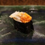 にぎり鮨 一五〇 - タラバガニ軍艦