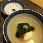 花・笑家 - 蒸し物　甘鯛道明寺蒸し