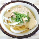 讃岐うどん がもう - かけ+お揚げ