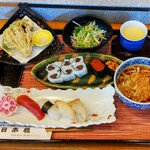 日本橋 - 月 寿しセット特