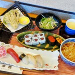 日本橋 - 月 寿しセット特