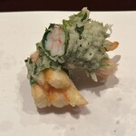 天ぷら 京星 - 蟹