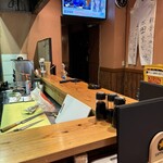 漁師直営 地魚料理 観音丸 - ☆カウンター席