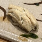 鮨 功 - 穴子、塩