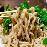 麺屋　たか - モチモチ麺！つけ汁に良く絡んで美味しいです