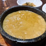 麺屋　たか - 牡蠣エキスたっぷりの濃厚なつけ汁です
